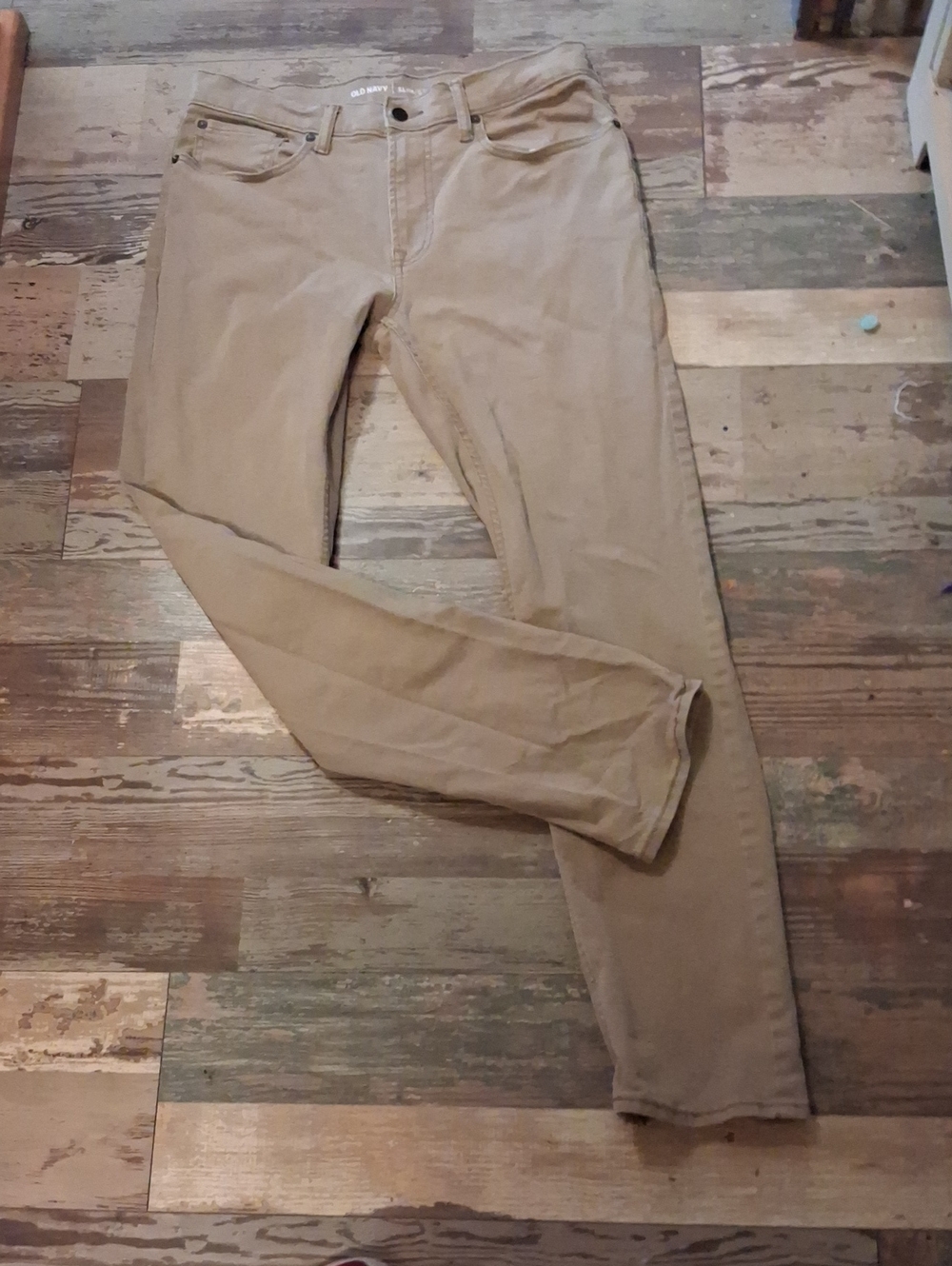 Old Navy Beige Skinny Pants